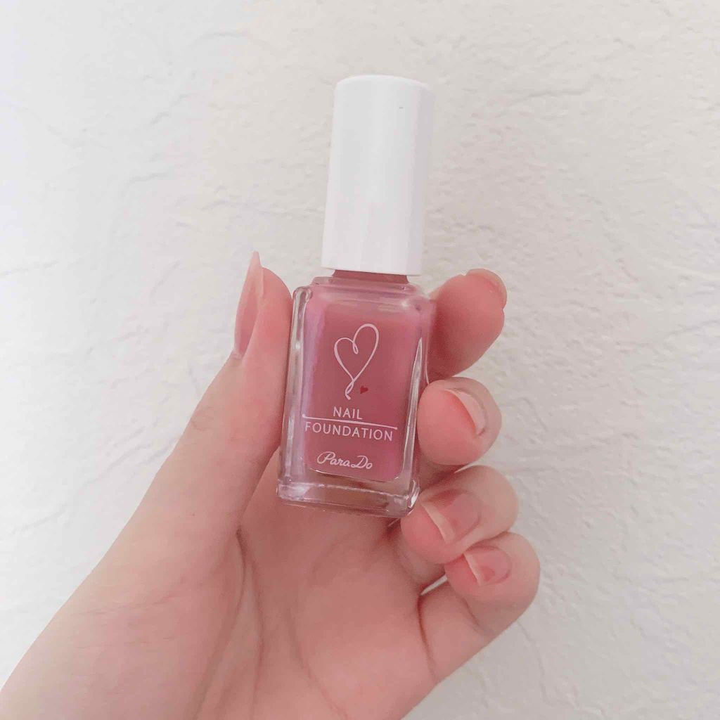 ネイルファンデーション/パラドゥ/マニキュアを使ったクチコミ（1枚目）