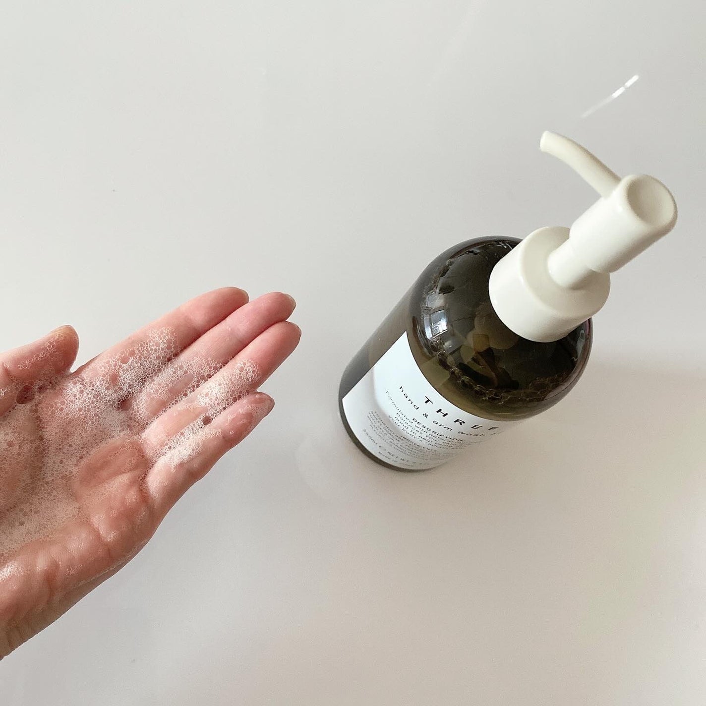 ハンド&アーム ウォッシュ AC/THREE/ハンドソープを使ったクチコミ(3枚目)