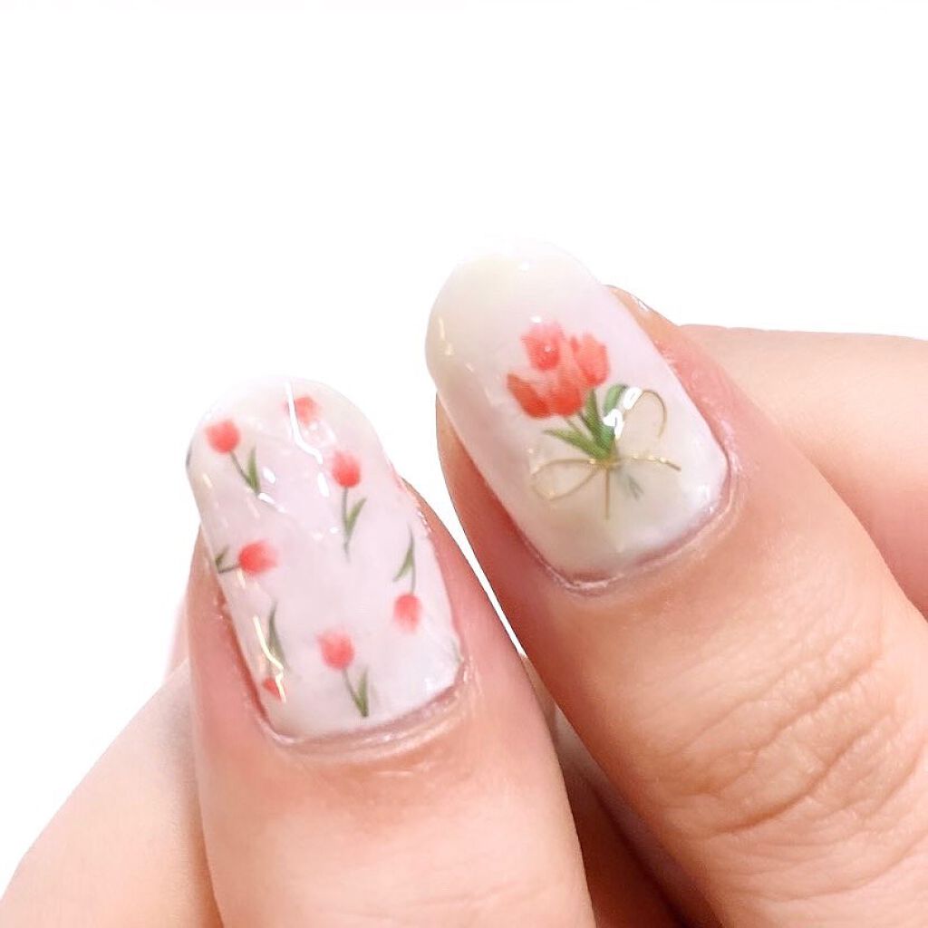 ジェルネイル（ライト対応）/セリア/ジェルネイルを使ったクチコミ（1枚目）