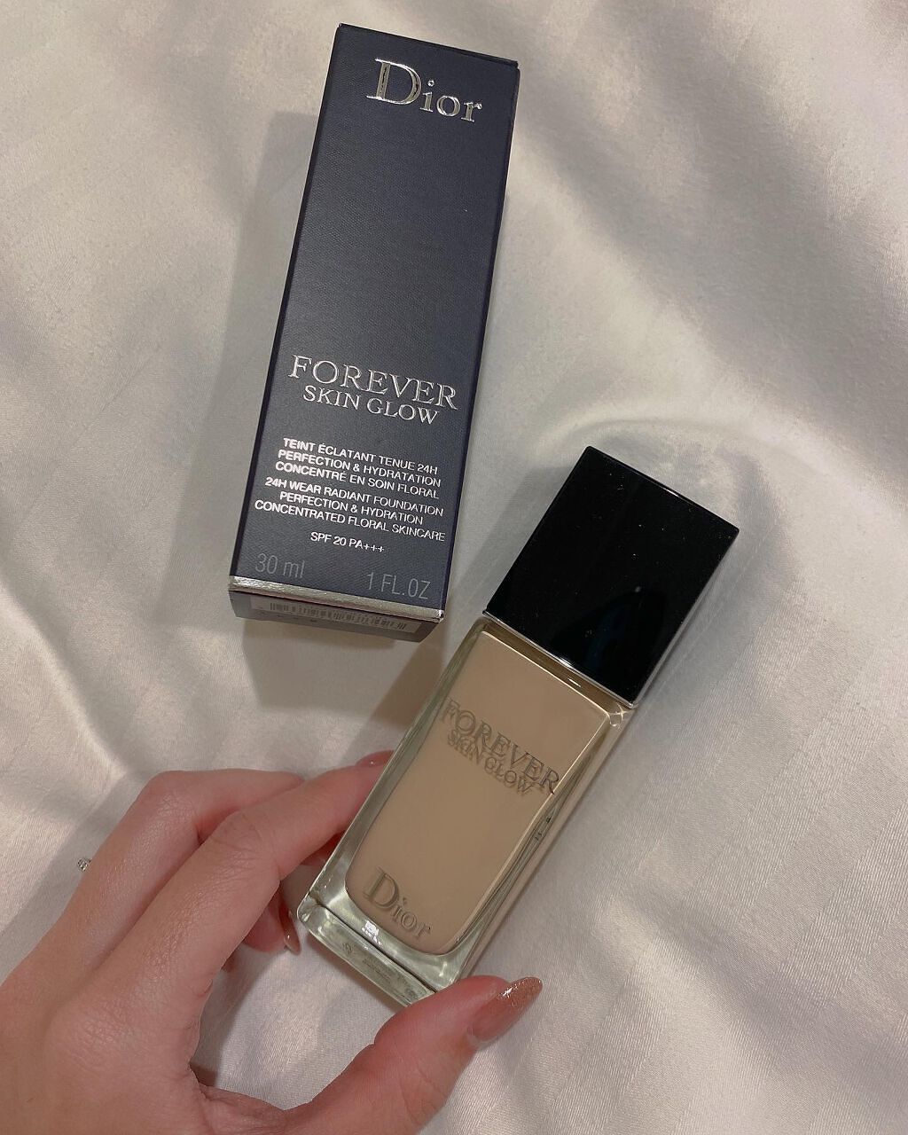 ディオールスキン フォーエヴァー フルイド グロウ/Dior/リキッドファンデーションを使ったクチコミ(1枚目)