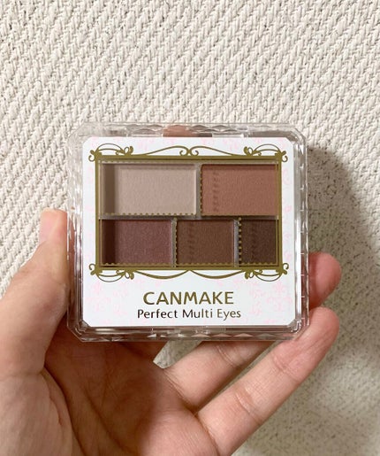 パーフェクトマルチアイズ/キャンメイク/アイシャドウパレットを使ったクチコミ(1枚目)