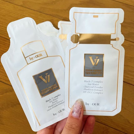 V7 スーパープロテイン シャンプー/by : OUR/サロンシャンプーを使ったクチコミ(1枚目)