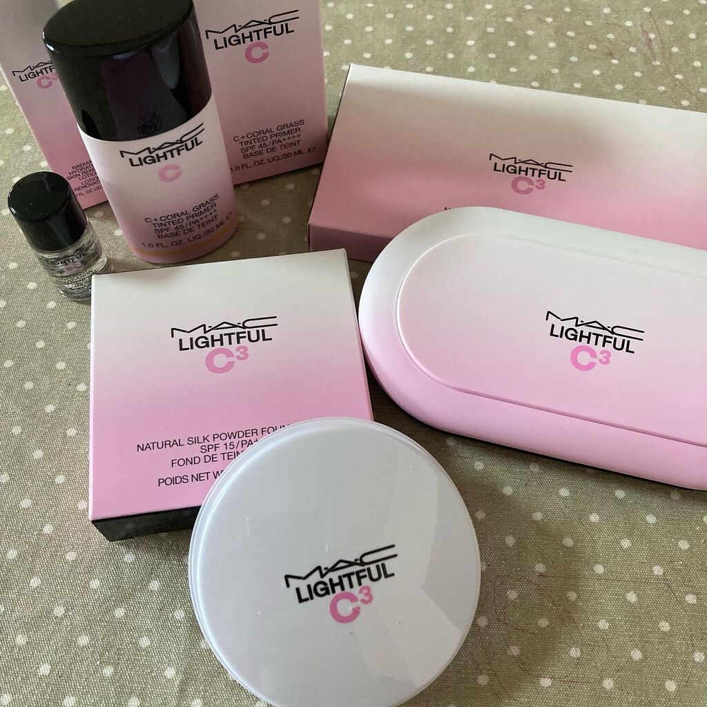 ライトフル Ｃ＋ティンティッド プライマーSPF45(PA++++)/M・A・C/化粧下地を使ったクチコミ（1枚目）