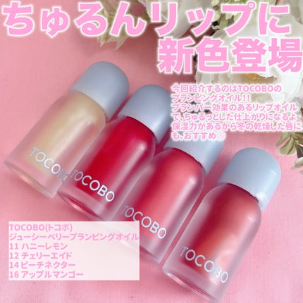 ジューシーベリープランピングリップオイル/TOCOBO/リップグロスを使ったクチコミ(2枚目)