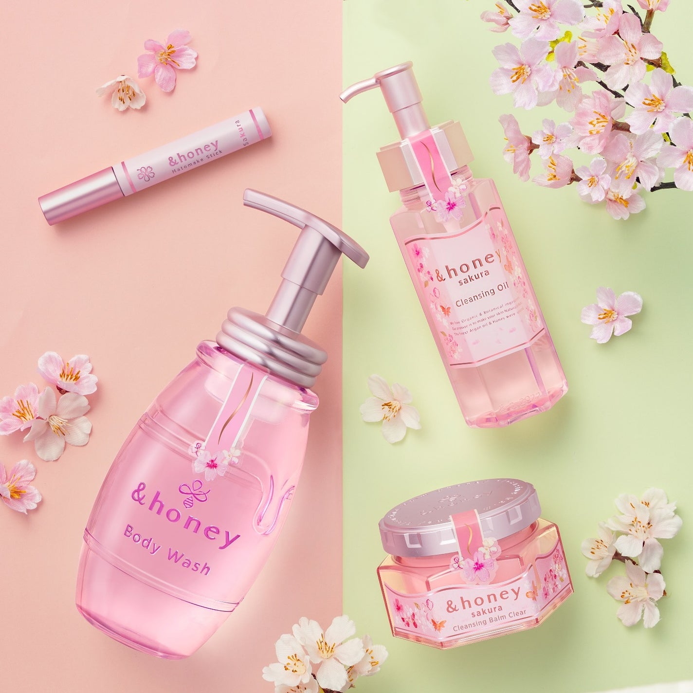 &honey公式アカウント on LIPS 「\LIPSの皆さんこんにちは🍒✨/&honeyの桜シリーズはチ..」(1枚目)