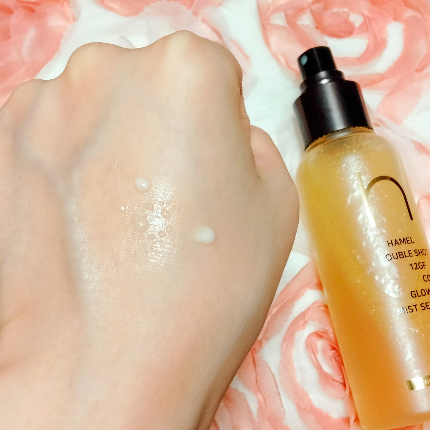 ダブルショット12GFコアグロウミストセラム/HAMEL/美容液を使ったクチコミ(2枚目)