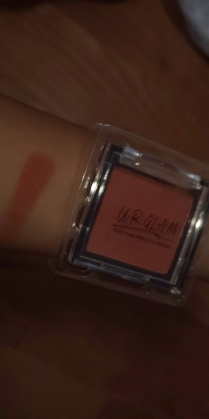 UR GLAM POWDER EYESHADOW/U R GLAM/単色アイシャドウを使ったクチコミ(3枚目)