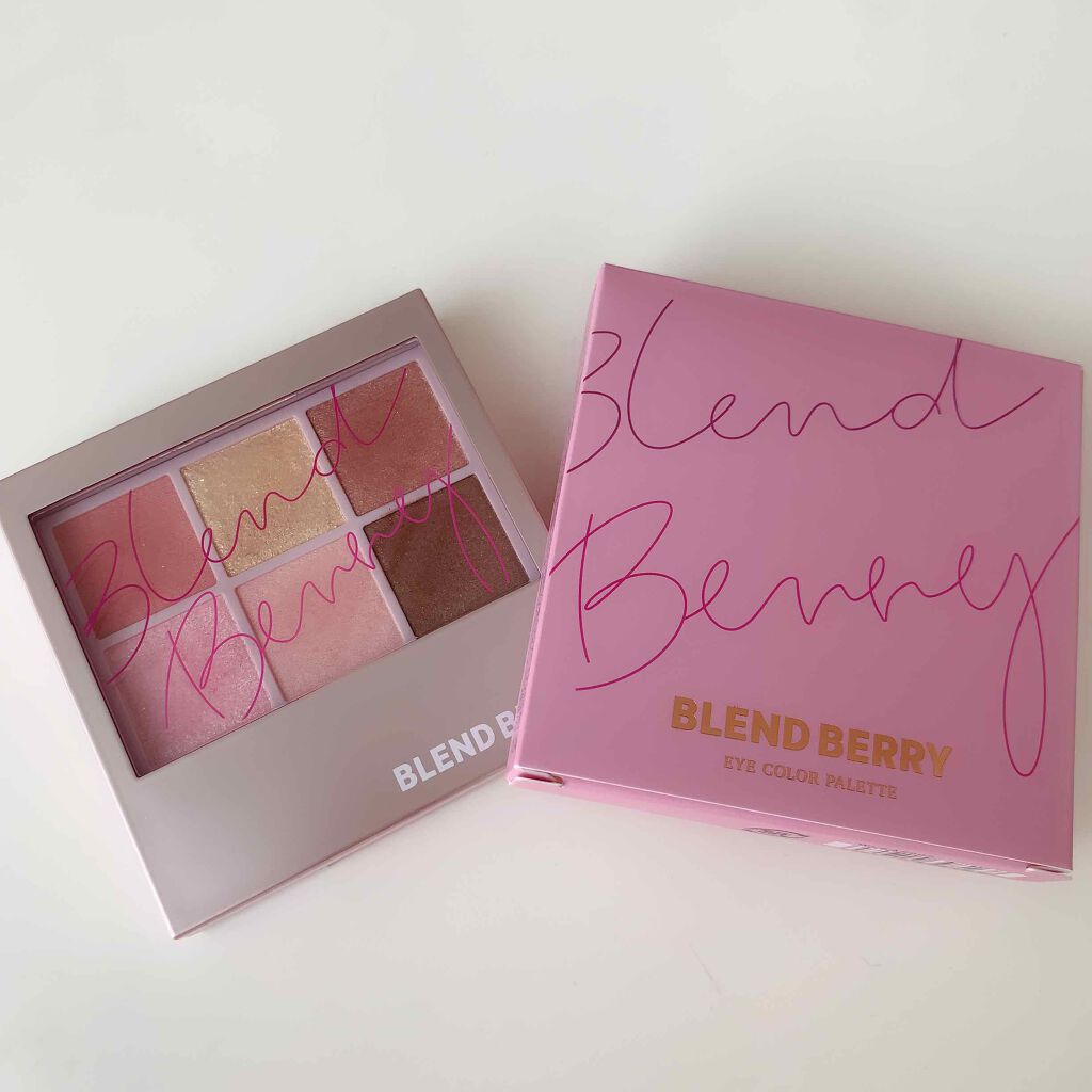 オーラクリエイション/BLEND BERRY/アイシャドウパレットを使ったクチコミ(6枚目)