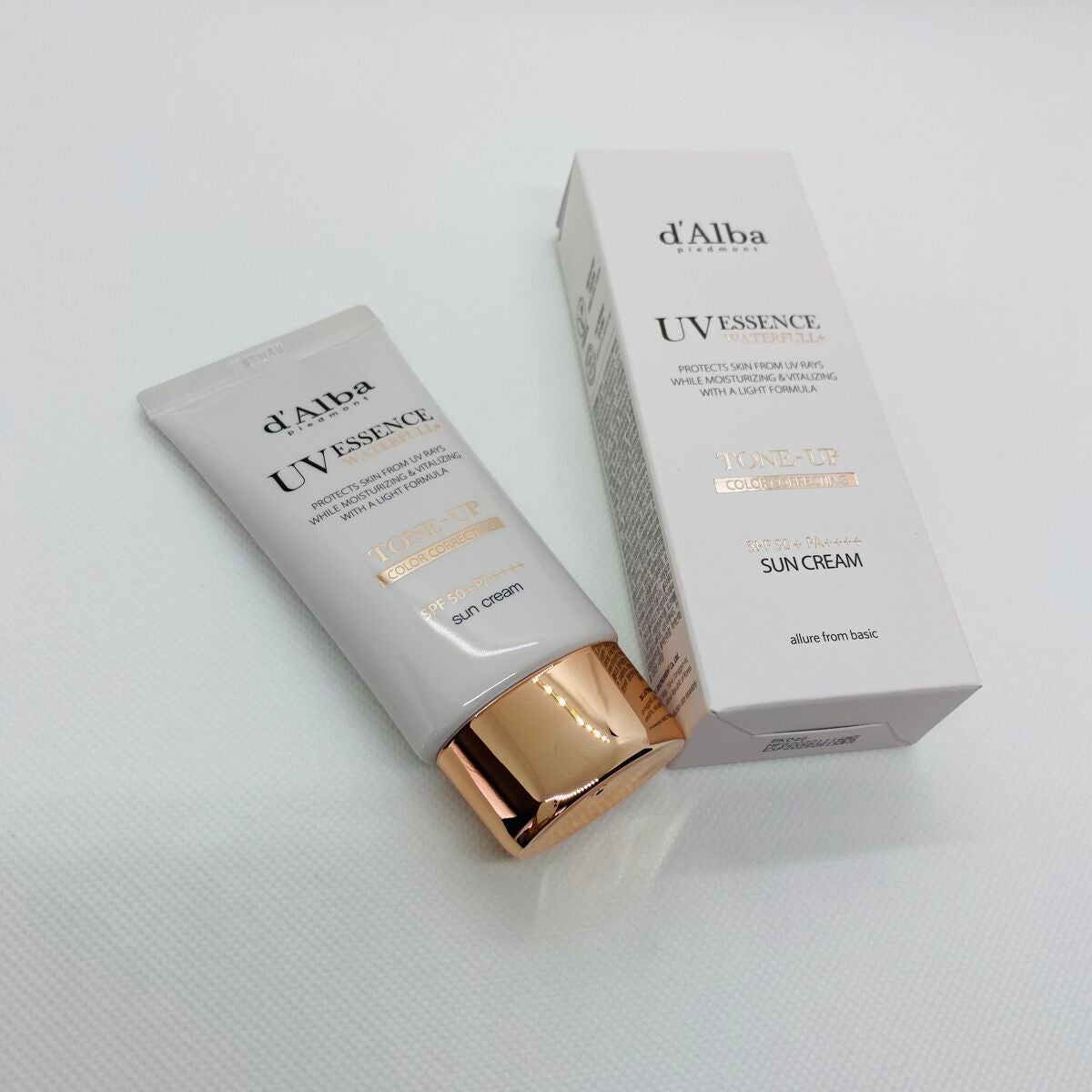 ウォータフルトーンアップサンクリーム/ダルバ/日焼け止めクリームを使ったクチコミ(2枚目)