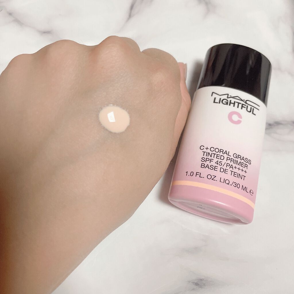 ライトフル Ｃ＋ティンティッド プライマーSPF45(PA++++)/M・A・C/化粧下地を使ったクチコミ（2枚目）
