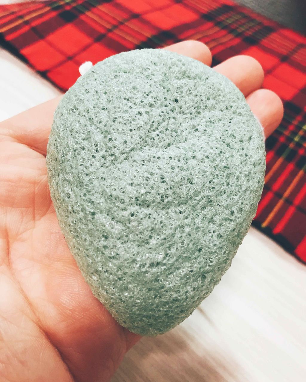天然こんにゃくパフ/DAISO/その他スキンケアグッズを使ったクチコミ（1枚目）