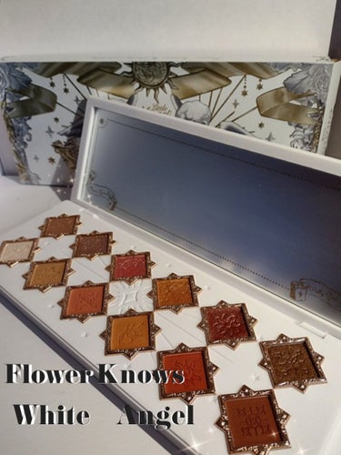 FlowerKnows リトルエンジェル12色アイシャドウパレットのクチコミ「天使にだってなれちゃう❕❕
#FlowerKnows の #ホワイトエンジェル
#リトルエンジ.....」（1枚目）