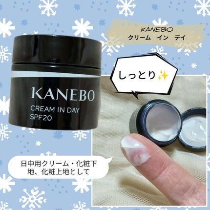クリーム イン デイ/KANEBO/フェイスクリームを使ったクチコミ(1枚目)