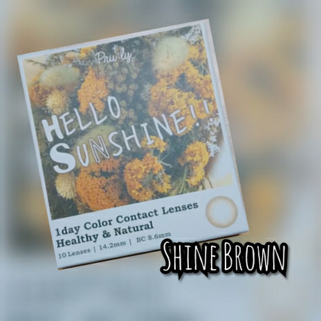 ハローサンシャイン/Hello Sunshine/カラーコンタクトレンズを使ったクチコミ(3枚目)