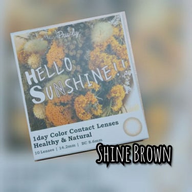 ハローサンシャイン/Hello Sunshine/カラーコンタクトレンズを使ったクチコミ（3枚目）