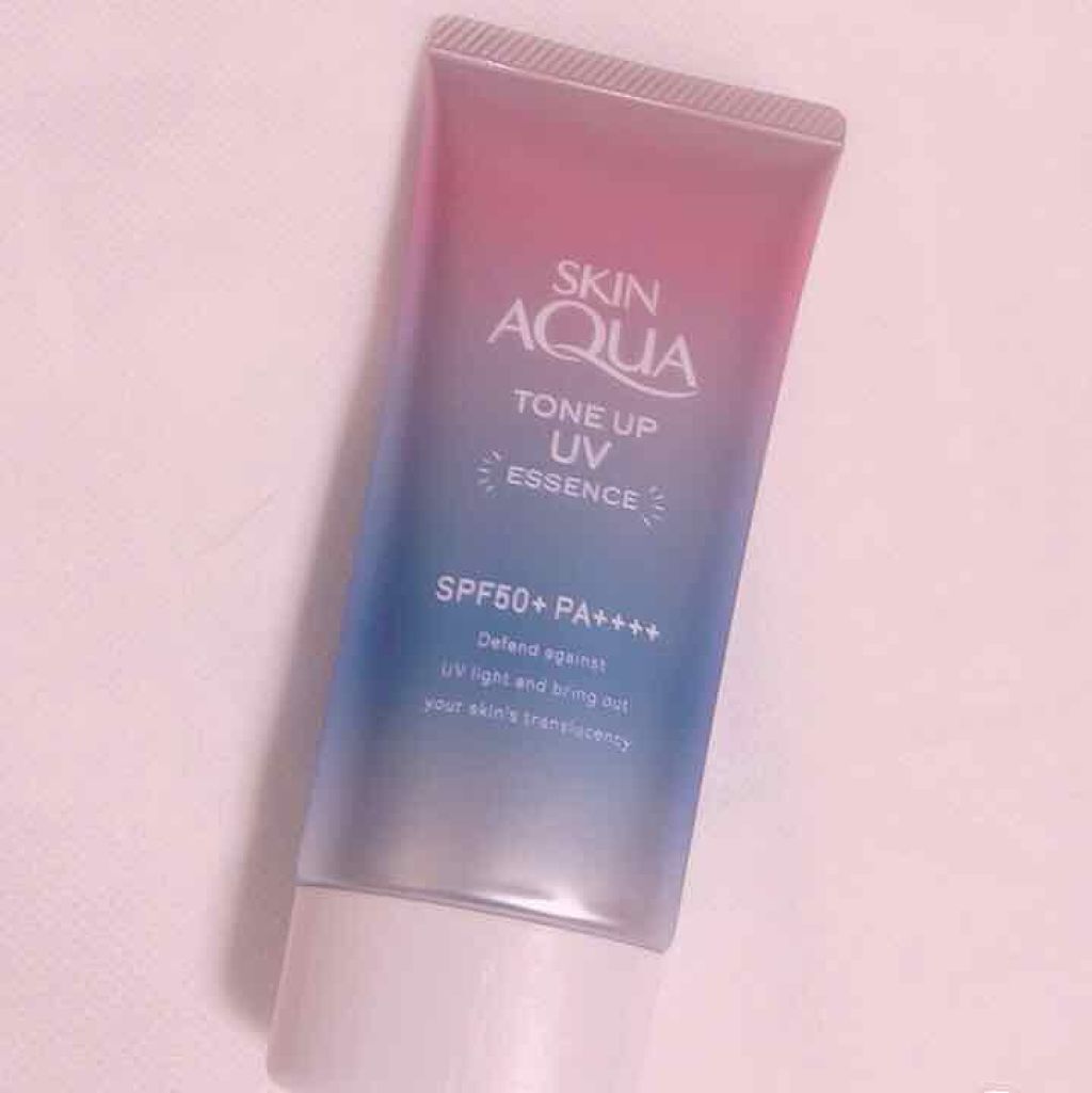 スキンアクア トーンアップUVエッセンス/スキンアクア/日焼け止めクリームを使ったクチコミ(1枚目)