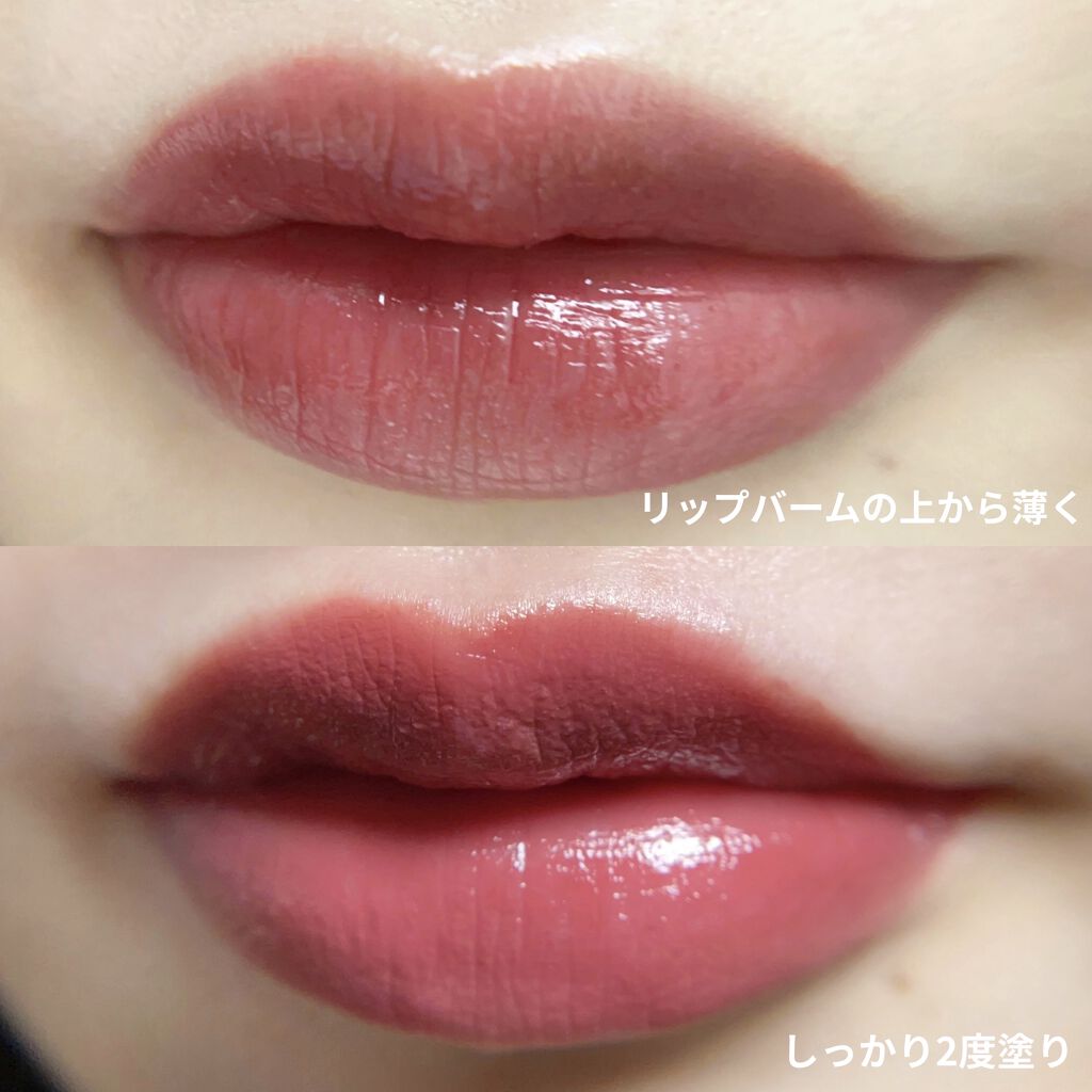 グレイズバームリップ/excel/口紅を使ったクチコミ（3枚目）