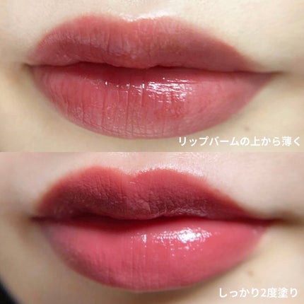 グレイズバームリップ/excel/口紅を使ったクチコミ(3枚目)