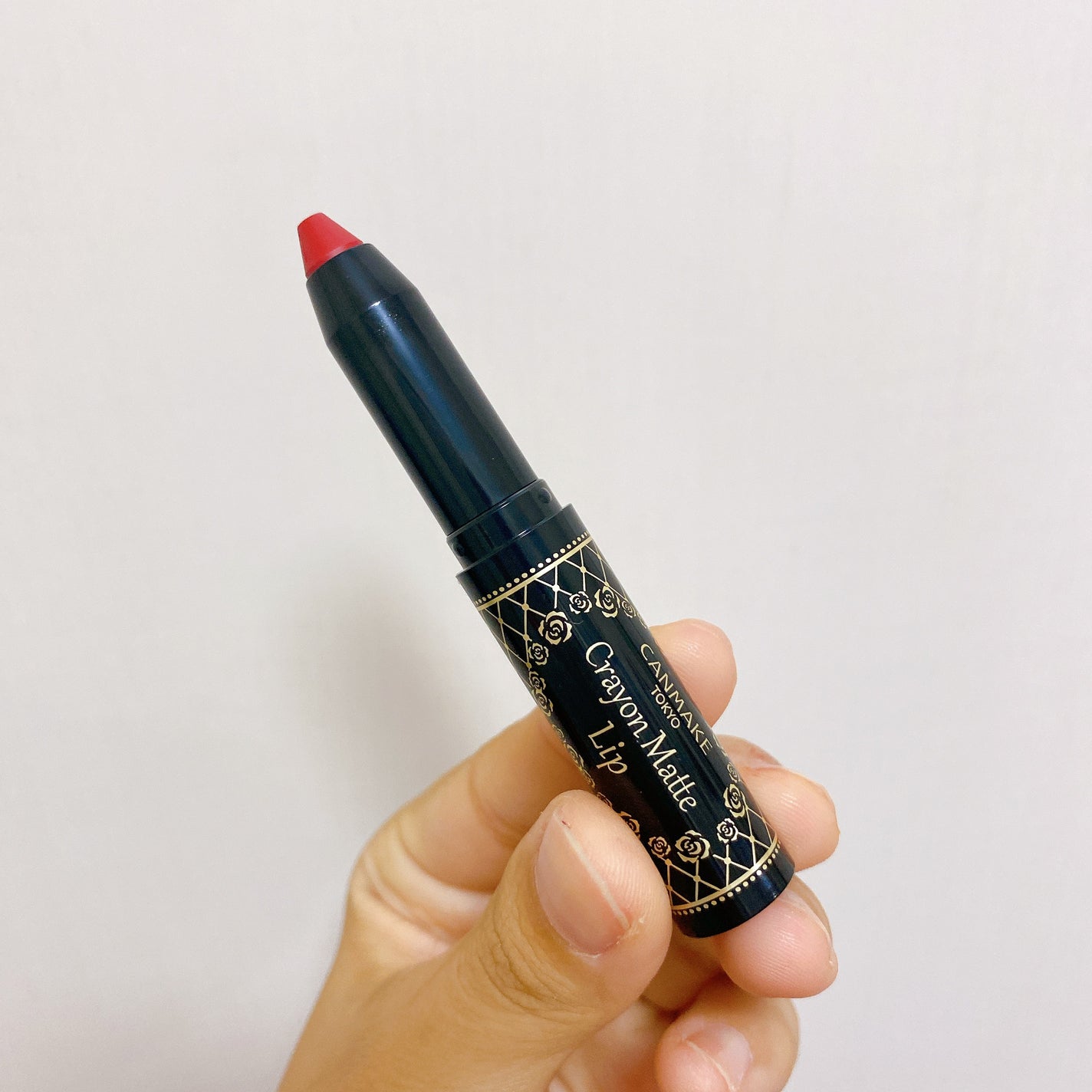 クレヨンマットリップ/キャンメイク/口紅を使ったクチコミ(3枚目)