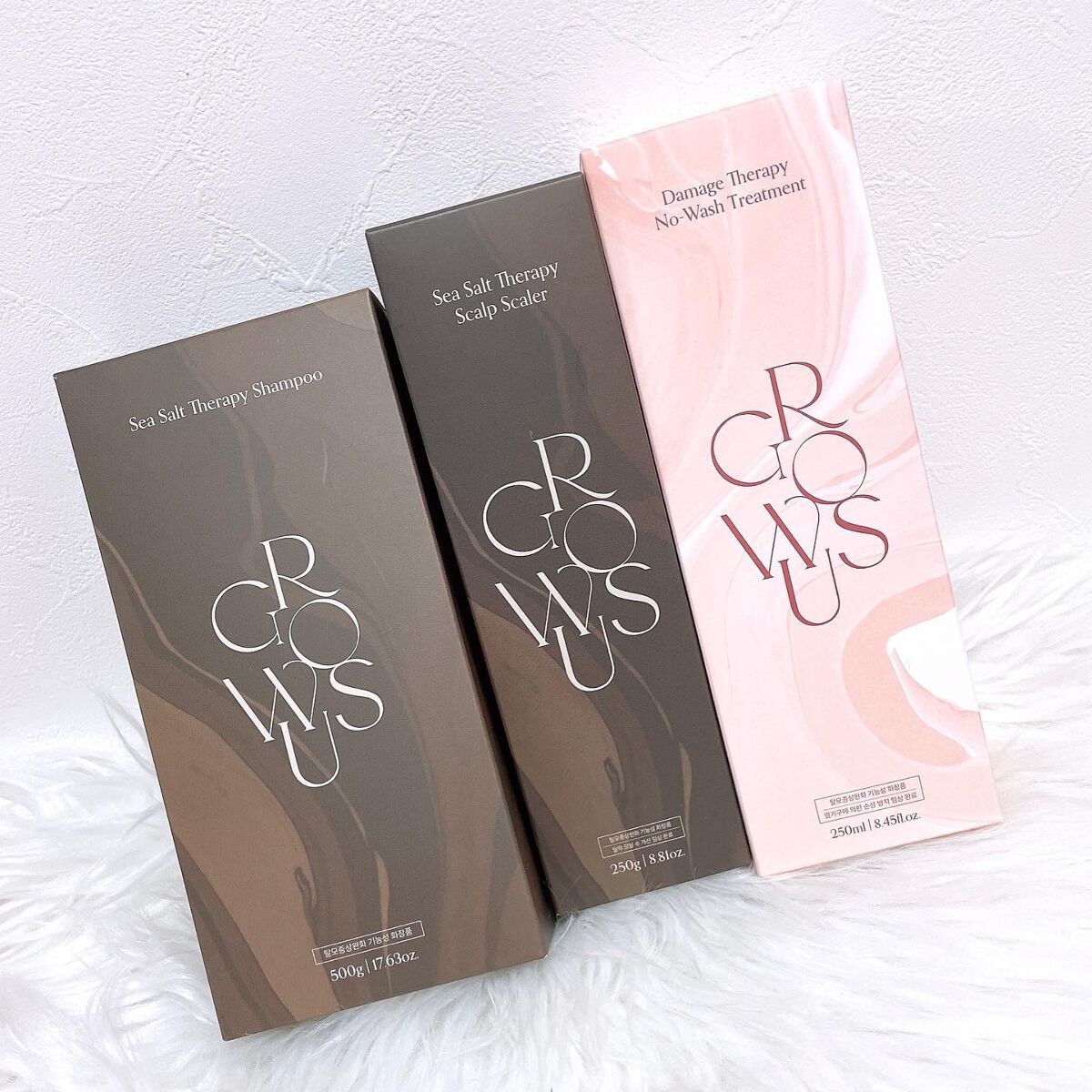シーソルトセラピースカルプスケーラー/GROWUS/ヘッドスクラブを使ったクチコミ(6枚目)