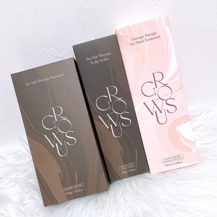 シーソルトセラピースカルプスケーラー/GROWUS/ヘッドスクラブを使ったクチコミ(6枚目)