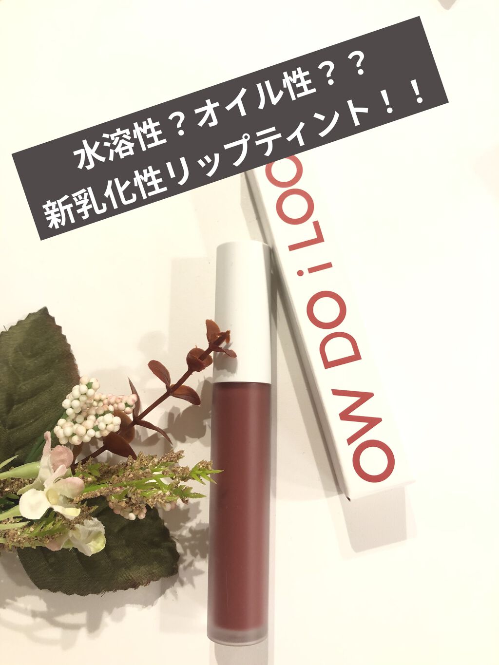 エマルジョンリップティント/HOWDOiLOOK/リップティントを使ったクチコミ（1枚目）