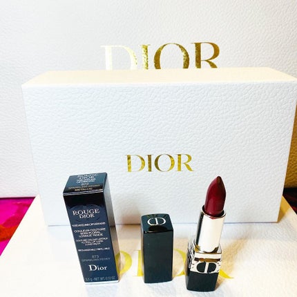 ルージュ ディオール 〈アトリエ オブ ドリームズ〉 873 スパークリング ピオニー メタリック/Dior/口紅の画像
