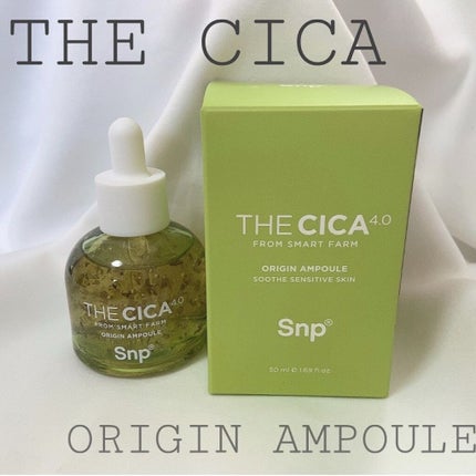 THE CICA 4.0 オリジンアンプル/SNP/美容液を使ったクチコミ(1枚目)