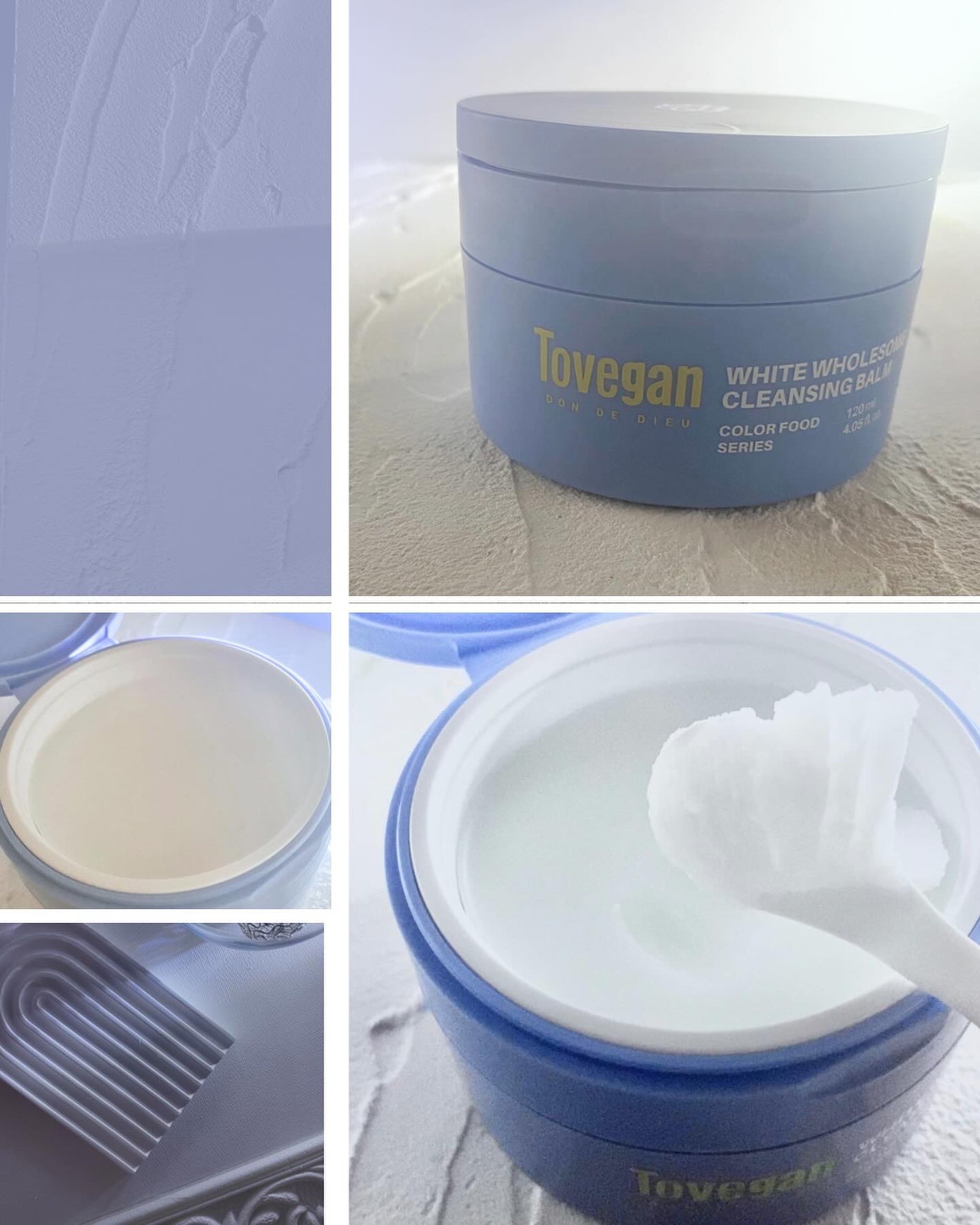 カラーフードシリーズホワイトホールサムクレンジングバーム/Tovegan/クレンジングバームを使ったクチコミ(3枚目)