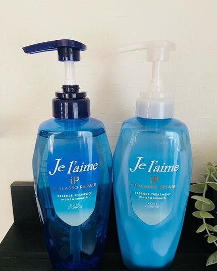 iP タラソリペア 補修美容液 シャンプー/トリートメント (モイスト&スムース)/Je l'aime/市販シャンプーを使ったクチコミ(1枚目)