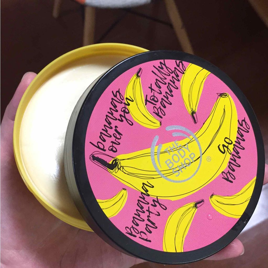 ボディバター バナナ/THE BODY SHOP/ボディクリームを使ったクチコミ（1枚目）