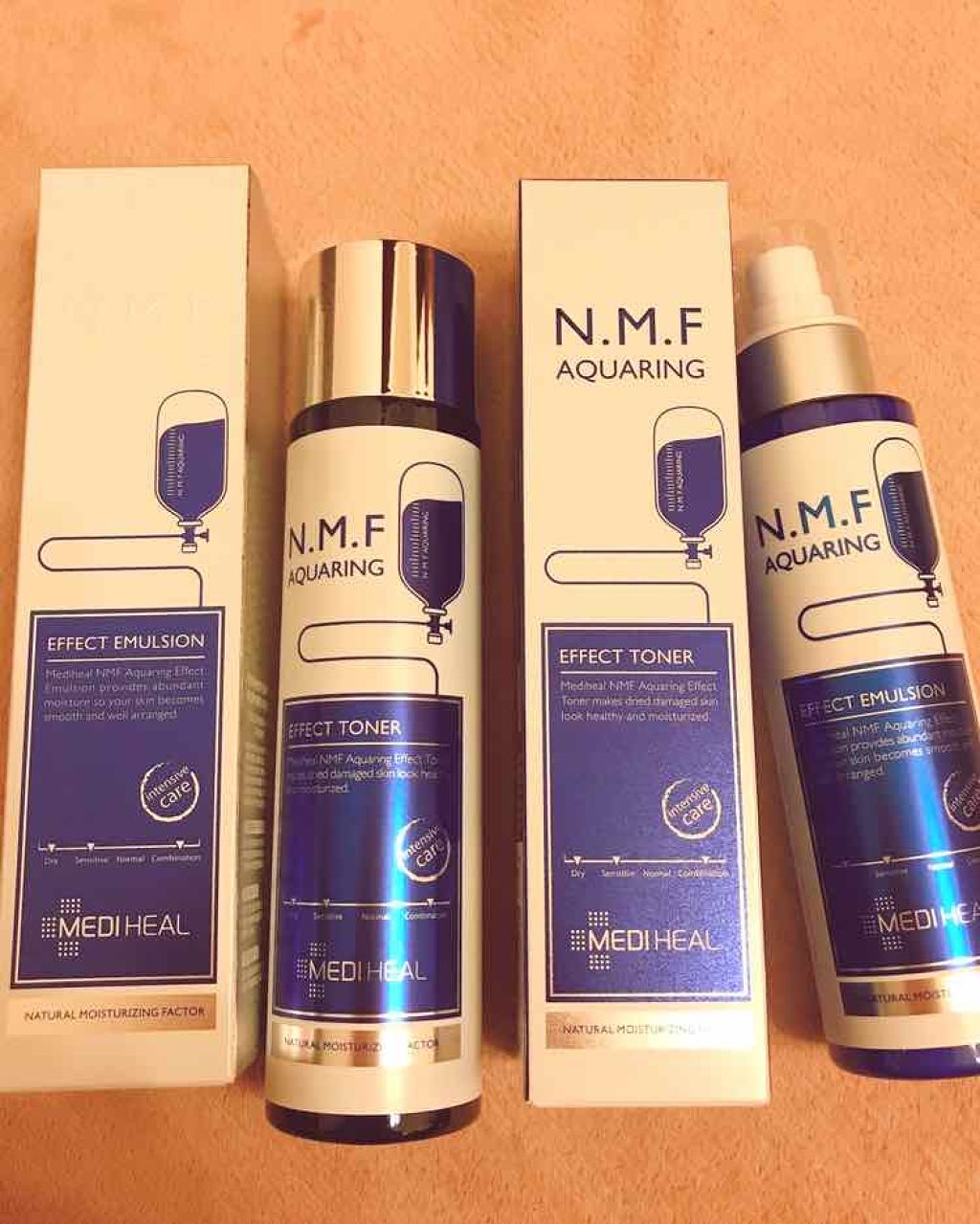 N.M.F アクアリング エフェクト トナー/MEDIHEAL/化粧水を使ったクチコミ(1枚目)