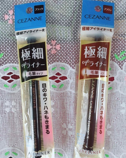 極細 アイライナーR/CEZANNE/リキッドアイライナーを使ったクチコミ(1枚目)