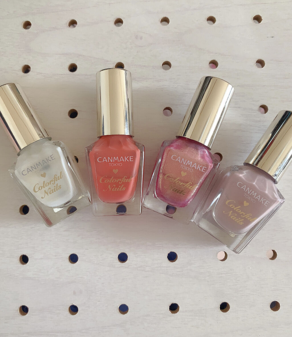 カラフルネイルズ/キャンメイク/マニキュアを使ったクチコミ（3枚目）