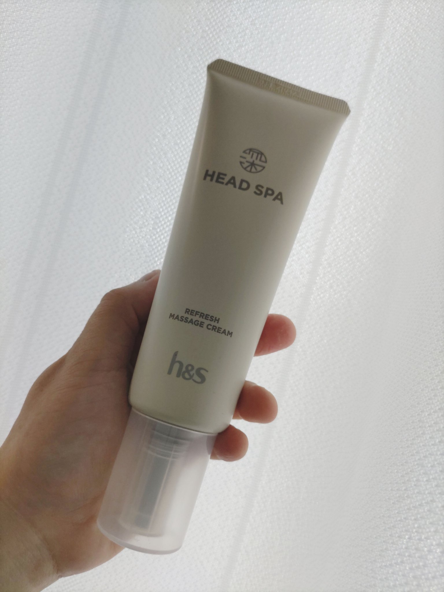 リフレッシュ マッサージクリーム/h&s/洗い流すヘアトリートメントを使ったクチコミ（2枚目）