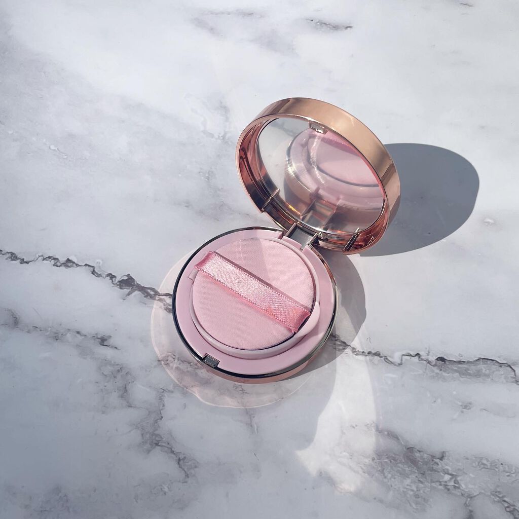 ピンクティーツリーカバークッション/APLIN/クッションファンデーションを使ったクチコミ(2枚目)