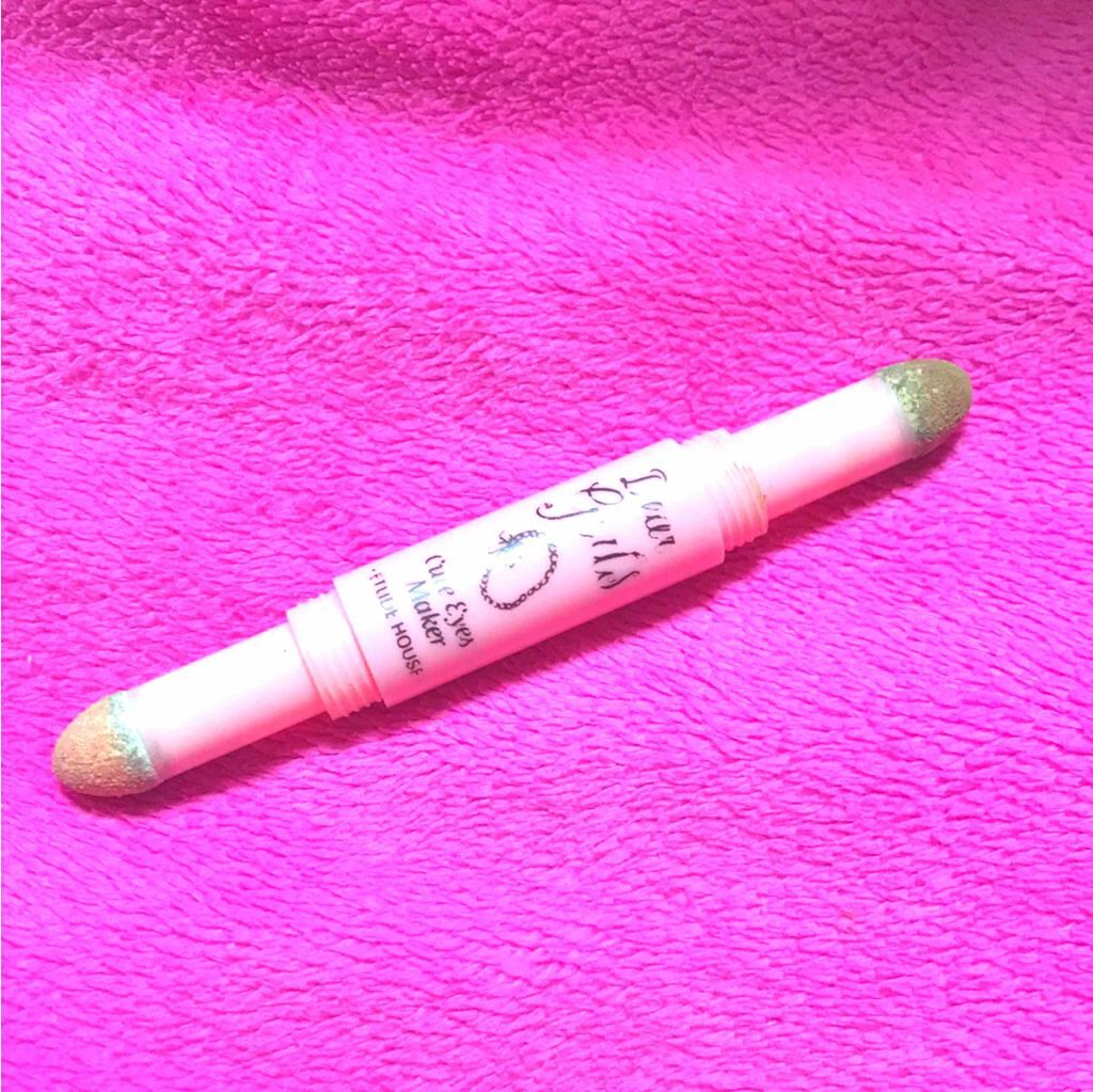 ディア ガールズ キュートアイズ メーカー/ETUDE/スティックアイシャドウを使ったクチコミ（2枚目）