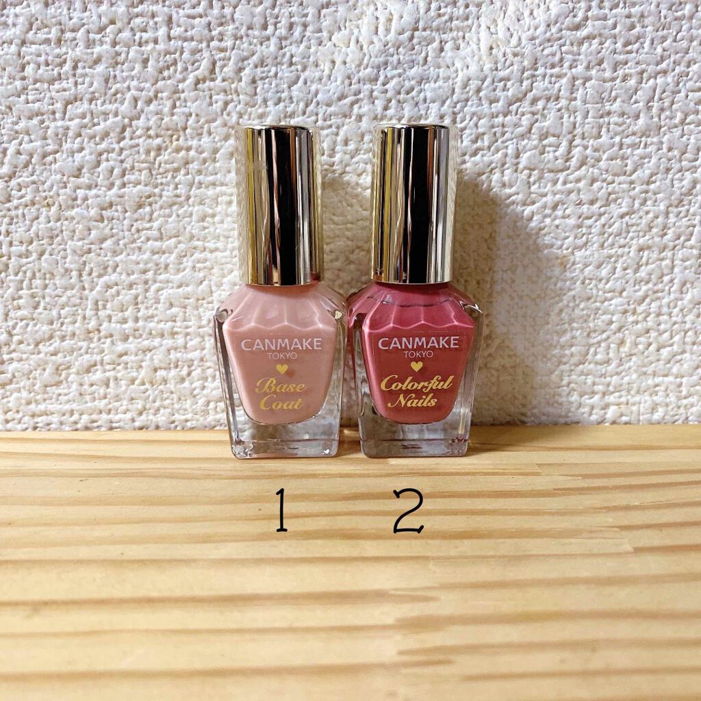 カラフルネイルズ/キャンメイク/マニキュアを使ったクチコミ(2枚目)