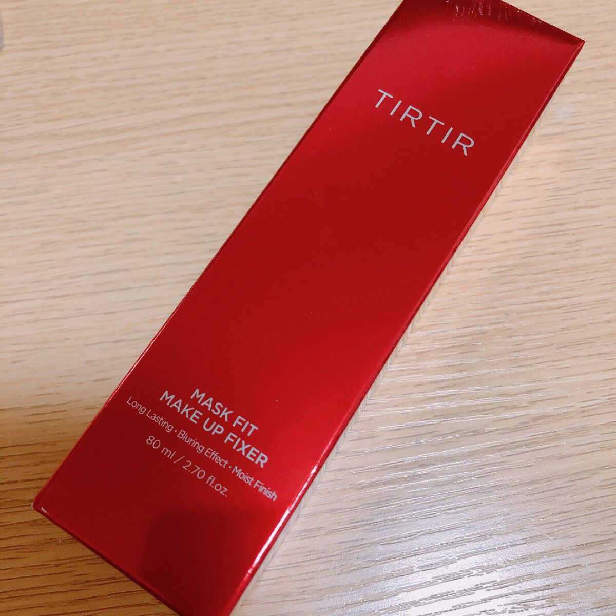 マスクフィット メイクアップフィクサー/TIRTIR(ティルティル)/フィックスミストを使ったクチコミ（1枚目）