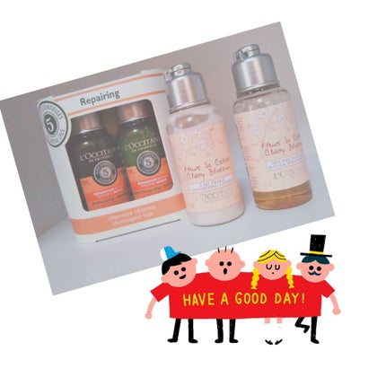 チェリーブロッサム シマーリングボディミルク/L'OCCITANE/ボディミルクを使ったクチコミ(1枚目)