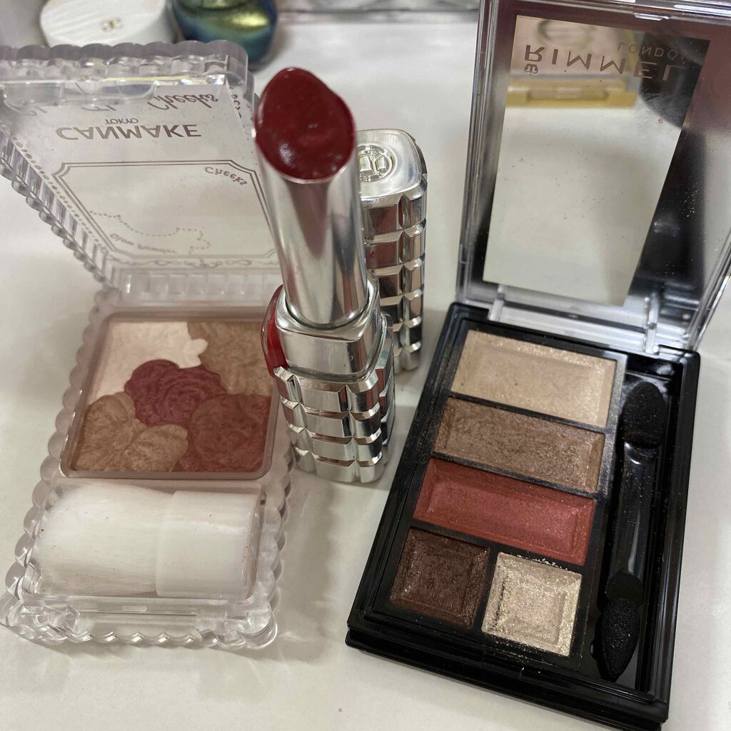 グロウフルールチークス/キャンメイク/パウダーチークを使ったクチコミ(1枚目)