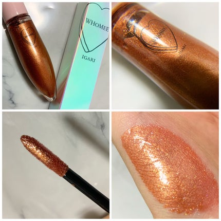 キラティントグロス/WHOMEE/リップティントを使ったクチコミ(3枚目)