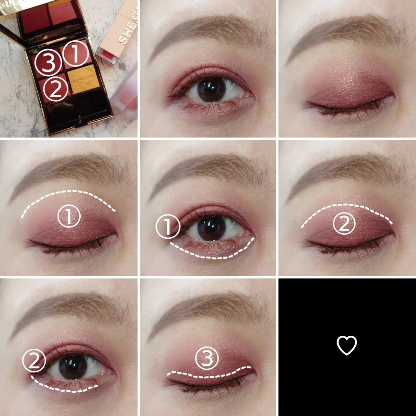 オンブル ジェ/GUERLAIN/アイシャドウパレットを使ったクチコミ(4枚目)