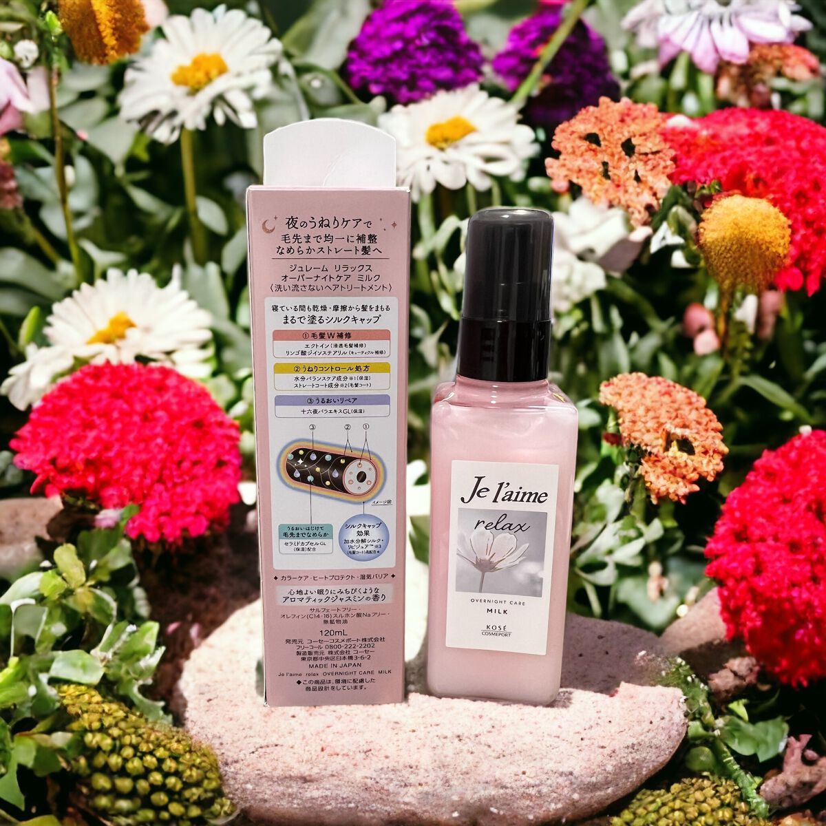 リラックス オーバーナイトケア ミルク/Je l'aime/ヘアミルクを使ったクチコミ(2枚目)
