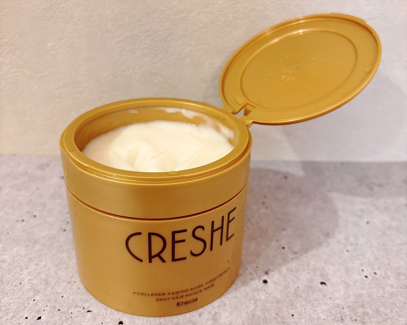 デイリーヘアメンテマスク/CRESHE/洗い流すヘアトリートメントを使ったクチコミ（2枚目）