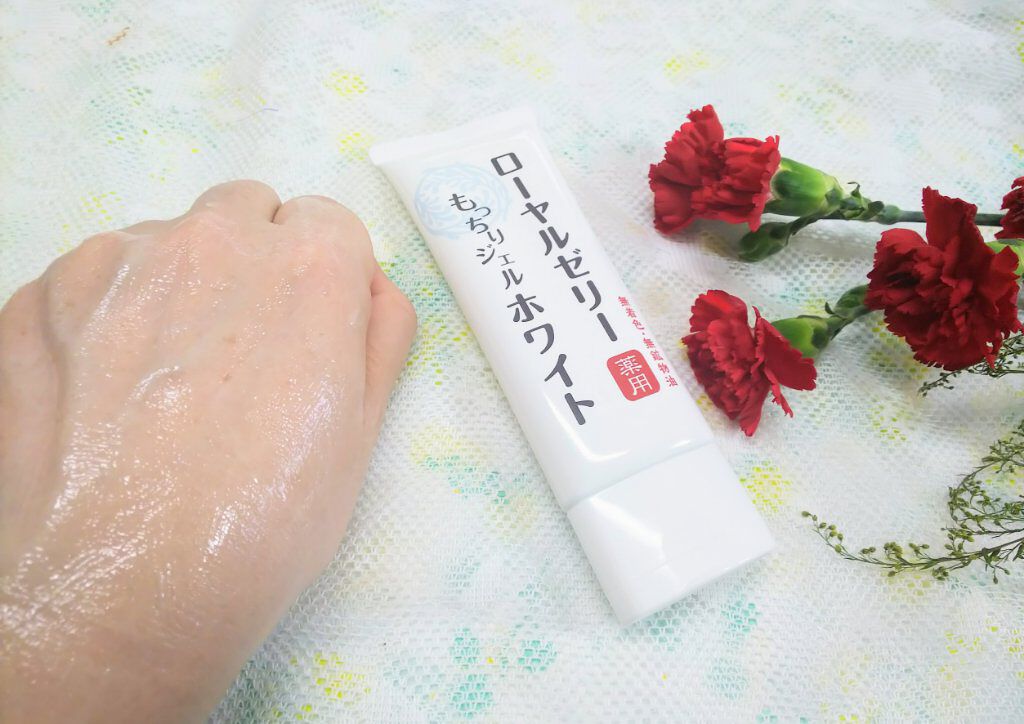 ローヤルゼリーもっちりジェル ホワイト/なちゅライフ/オールインワン化粧品を使ったクチコミ(3枚目)