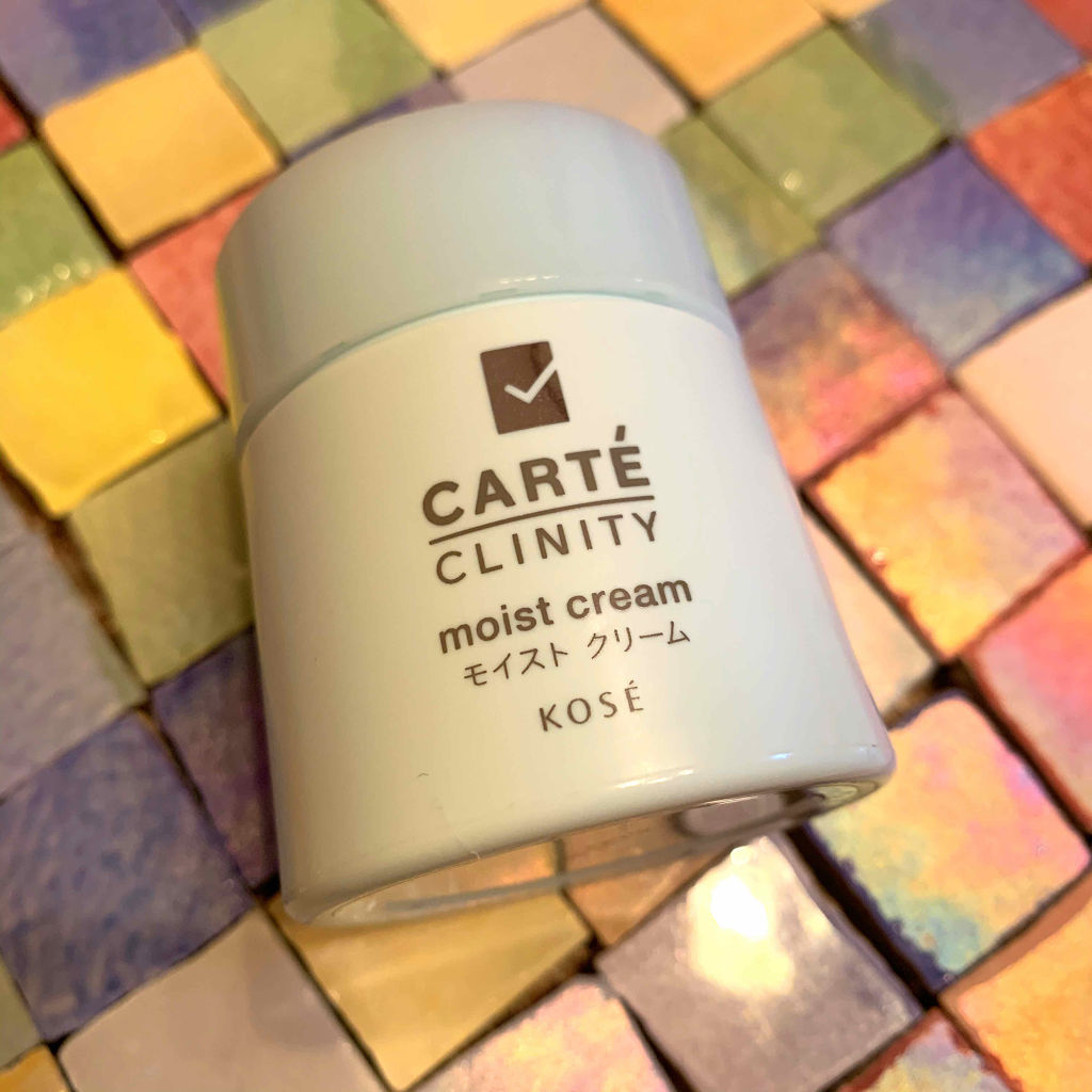 カルテ クリニティ モイスト クリームのクチコミ「💄今の季節にぴったりの敏感肌用クリーム💄


カルテ　クリニティ
モイストクリーム 40g  .....」（1枚目）