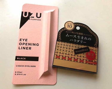 EYE OPENING LINER/UZU BY FLOWFUSHI/リキッドアイライナーを使ったクチコミ（1枚目）