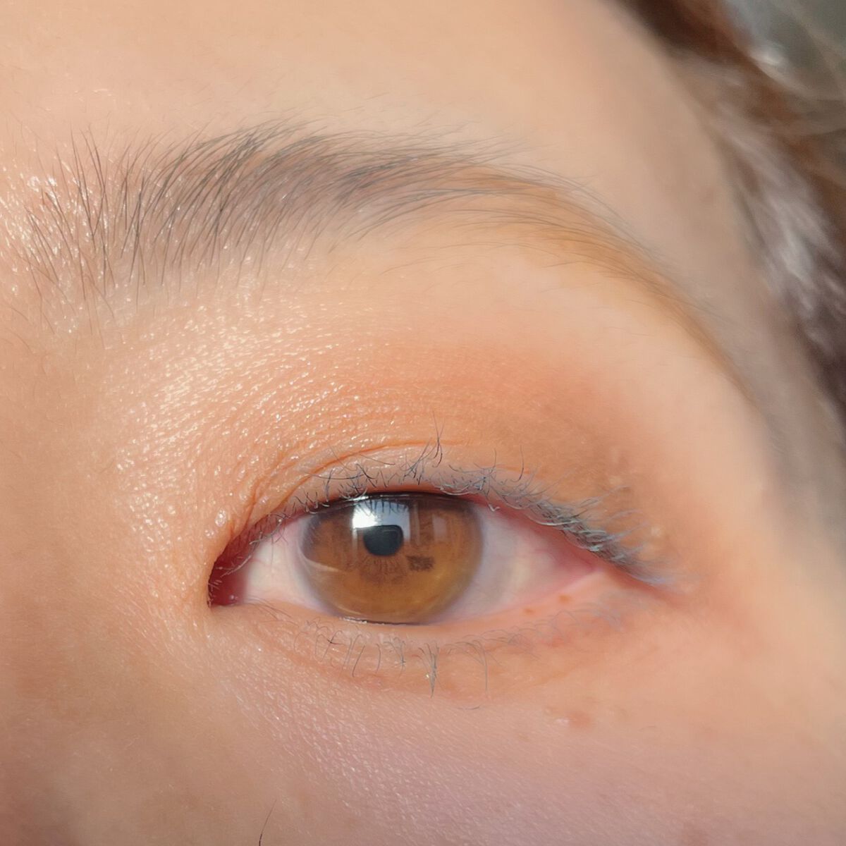 パーマネントカール マスカラ ハイブリッド（ロング） 101 永遠の幸福〈青いカーネーションの花言葉〉透明感をあたえるダスティブルー(限定)/FASIO/マスカラを使ったクチコミ（3枚目）