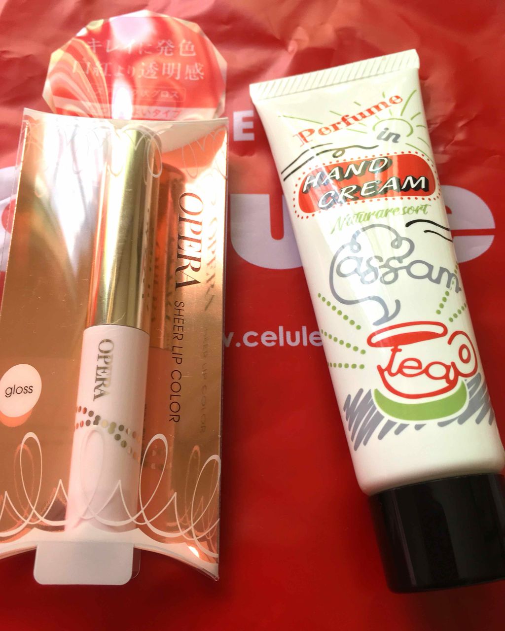 オペラ シアーリップカラー RN/OPERA/リップグロスを使ったクチコミ（1枚目）